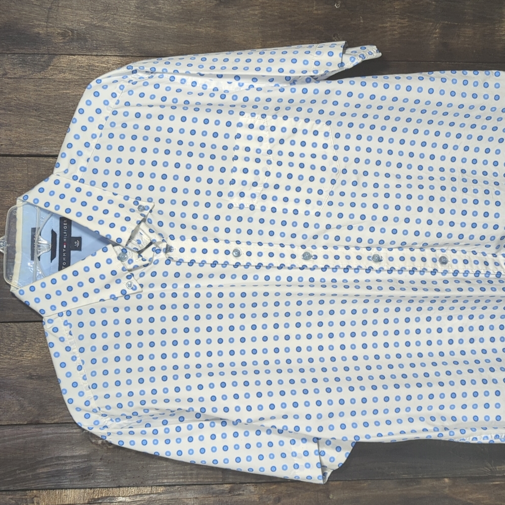 Tommy Hilfiger polka dot shirt